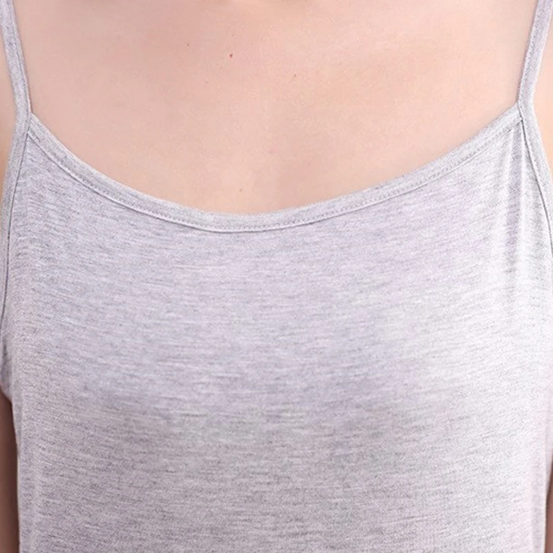 Новое поступление женские модные повседневные однотонные майки 2xl 6xl карамельных