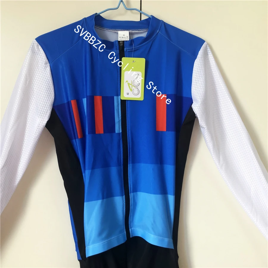 SVBBZC Pro Мужской комбинезон Триатлон Супер Скоростной костюм Ropa Ciclismo Майо с длинным рукавом MTB велосипедные майки комплект Велоспорт Skinsuit