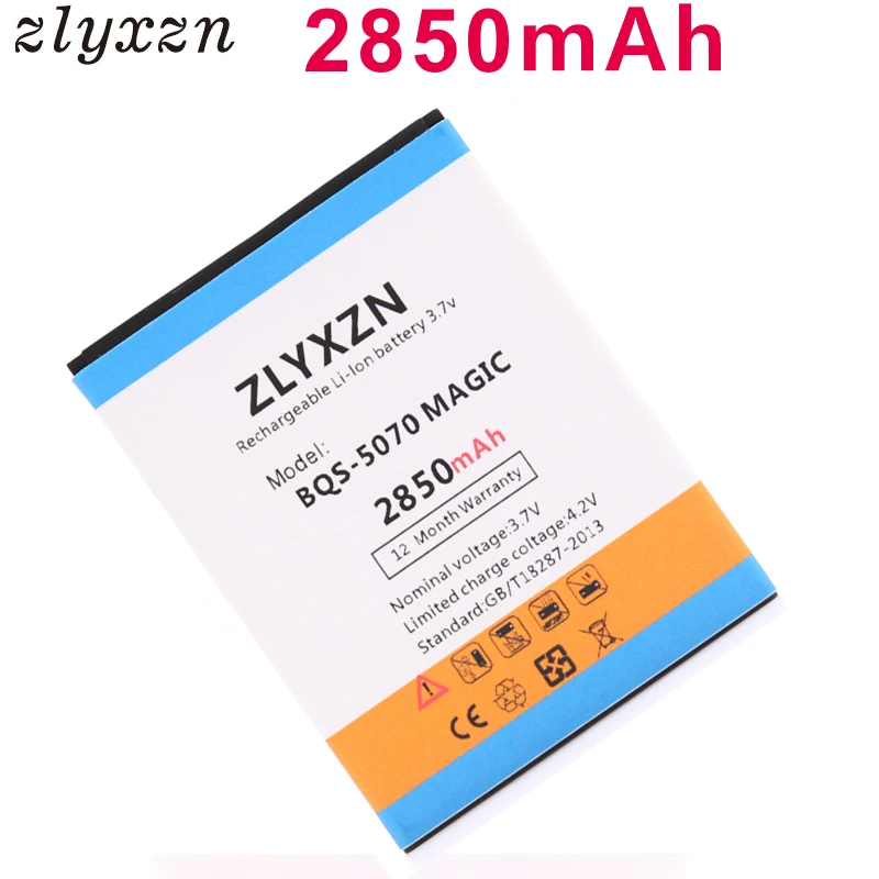 2850 мАч BQS 5070 BQS5070 Батарея для BQ Магия Nous NS 5004 KLB210N340 Конка R1 R5|Аккумуляторы мобильных
