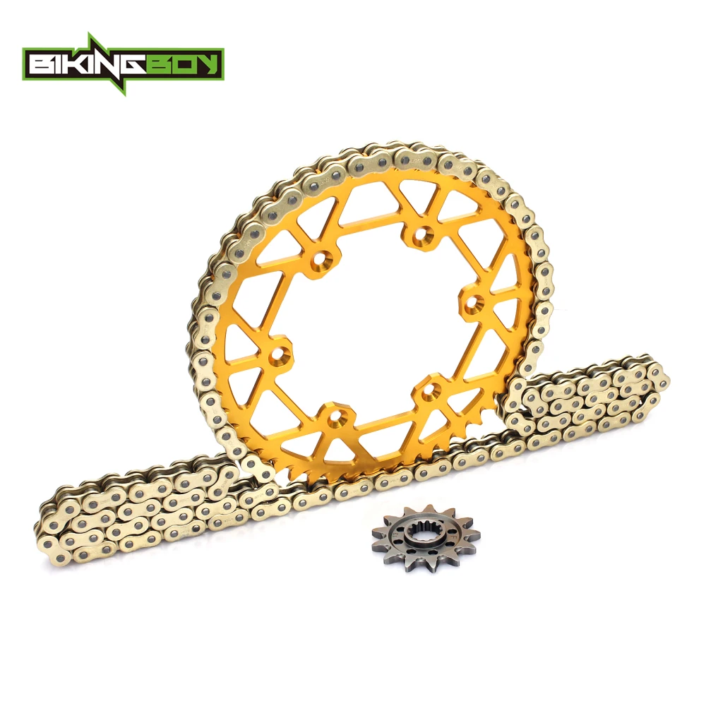 BIKINGBOY передняя 13T Задняя 48T 49T 50T 51T 52T звездочки 520 120L X ring набор для Suzuki RMZ RM Z 250 13 14 15 16