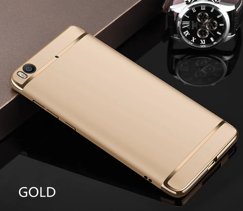 For Xiaomi 5 Case Hard PC Removable 3 in 1 Capa for 5s Plus Back Cover Shockproof Shell Bags Xiaomi5 | Мобильные телефоны и