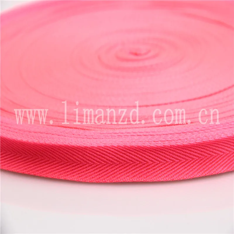 Новый елочка хлопок лента тесьма 1 5 см ширина флуоресцентный розовый цвет 5/8 дюйм