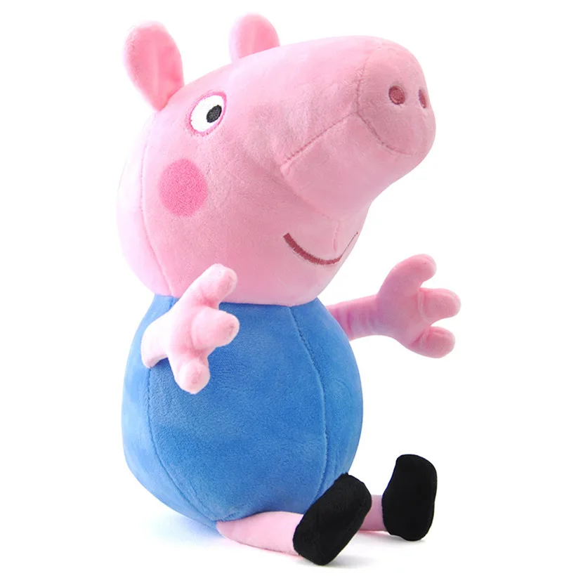 Peppa Pig Family Джордж папа мама 19 см оригинальная плюшевая кукла Pelucia|Персонажи