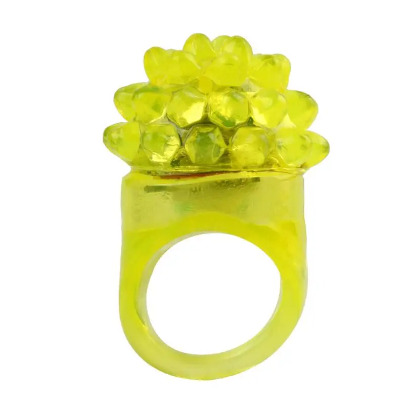 6 Pack Led Rubber Rings For Party Favors Jelly Bubble Light Up Finger Toy Dropship Y926 | Игрушки и хобби