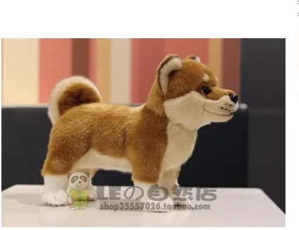 A Дров собака кукла дров собака игрушка внешней торговли фигурки Akitas кукла собака плюшевые игрушки подарки - Цвет: A