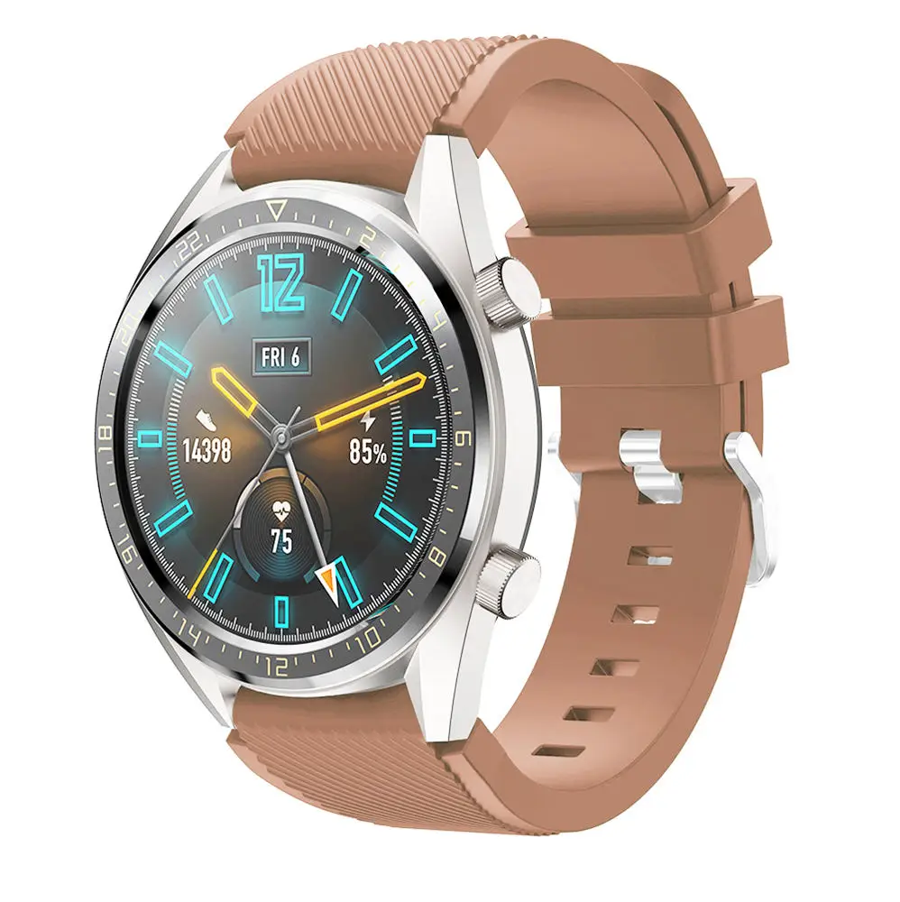 Ремешок группы аксессуары для huawei часы GT Спортивные наручные часы для samsung gear s3 frontier классический smartwatch 22 мм силиконовый
