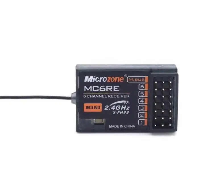 MicroZone MC6C модель самолета дистанционное управление с приемником 2,4G для SU27 самолета с фиксированным крылом через 4 оси KT доска машина