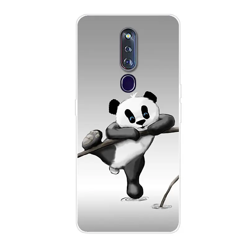 Силиконовый чехол для OPPO F11 Pro Мягкие Мультяшные из ТПУ телефона OPPOF11 F 11 F11Pro CPH1969