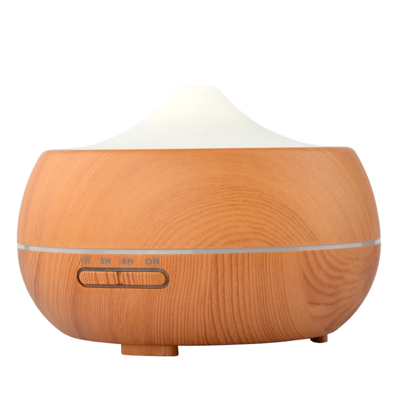 CHOLID Oil Diffuser wood grain Aromatherapy air Humidifier Essential diffusers Aroma purifier MistMaker led light for Home | Бытовая