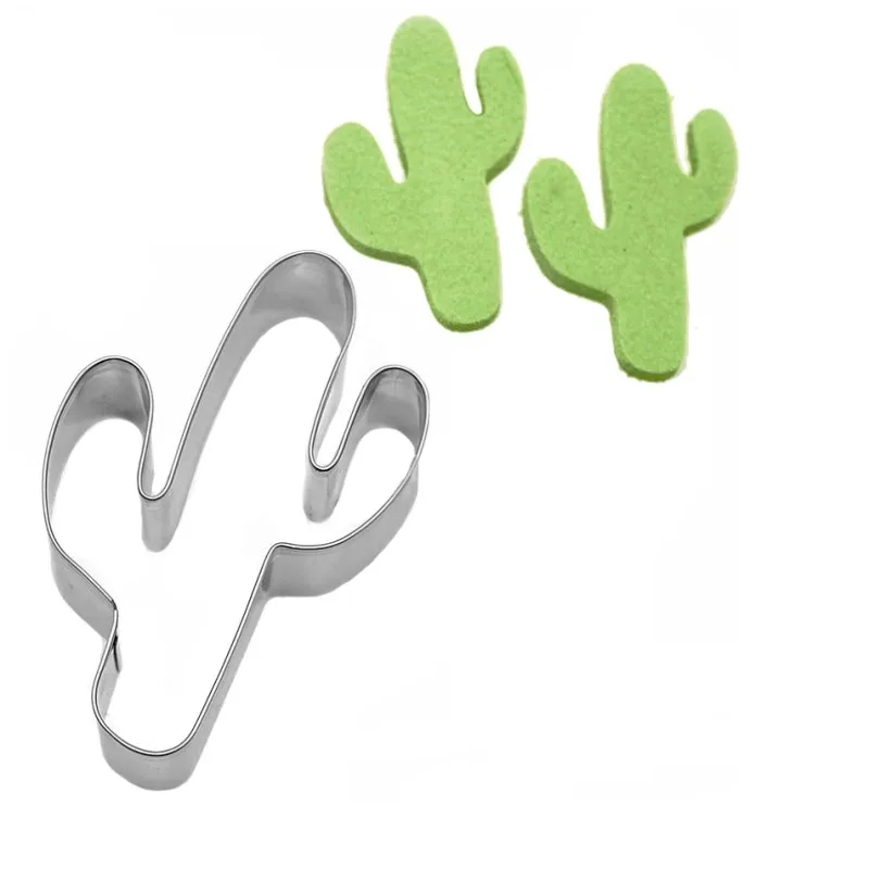 Opuntia форма печенья резак нержавеющая сталь выпечки торта Sugarcraft для фруктов