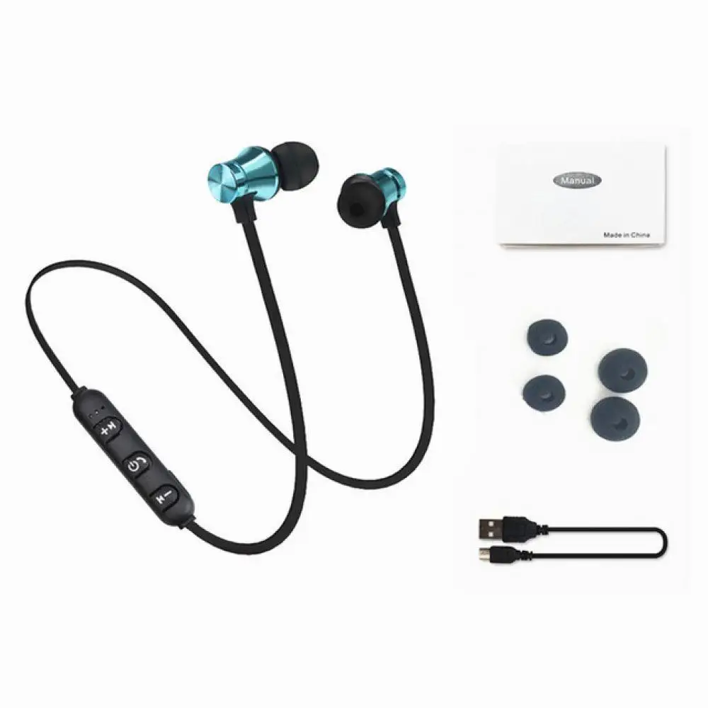 Наушники kulaklik металлические беспроводные для iPhone магнитные SweatProof Auriculare