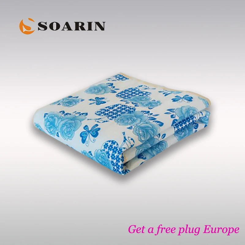 Электрическое одеяло электрическое с подогревом двойная кровать Манта