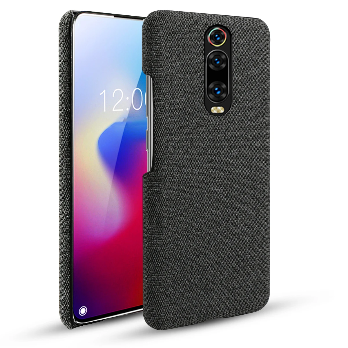 For Xiaomi Redmi K20 Pro Case Slim Fabric Cloth Protection Hard Cover Shockproof Shell |