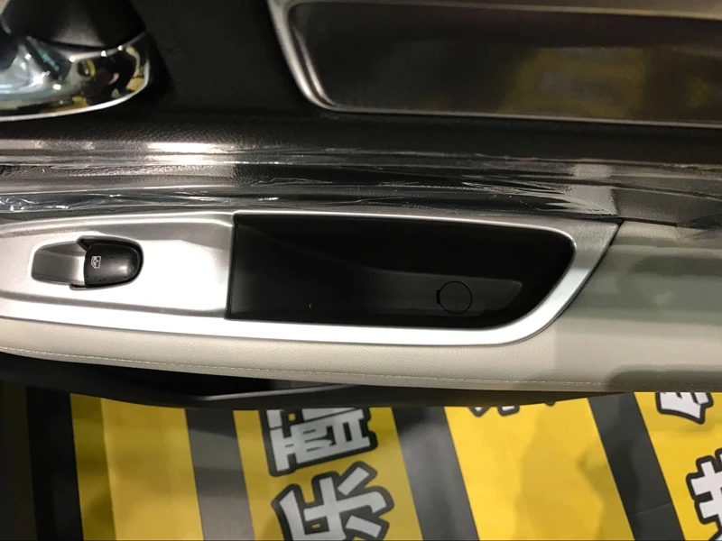 Подходит для Renault Koleos 2017 2nd Ge ABS матовая боковая дверная оконная Крышка внутренней