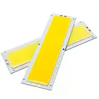 10 шт.лот ультра яркая светодиодная лента 12 в 14 в 10 Вт COB для самостоятельного изготовления 1000 лм Теплый чистый белый свет 126x36 мм