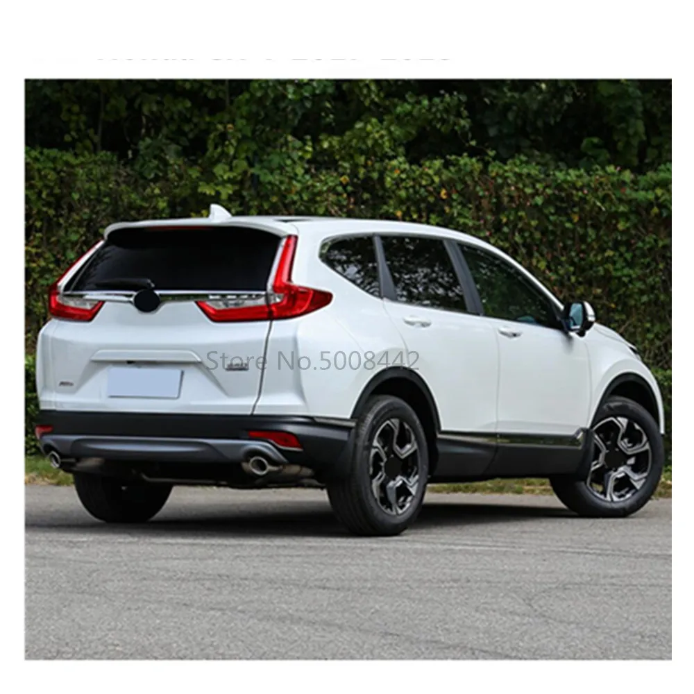 

For Honda CRV CR-V 2017 2018 2019 2020 car cover detector trim Front head logo decorative mark Grid Grille frame 1pcs