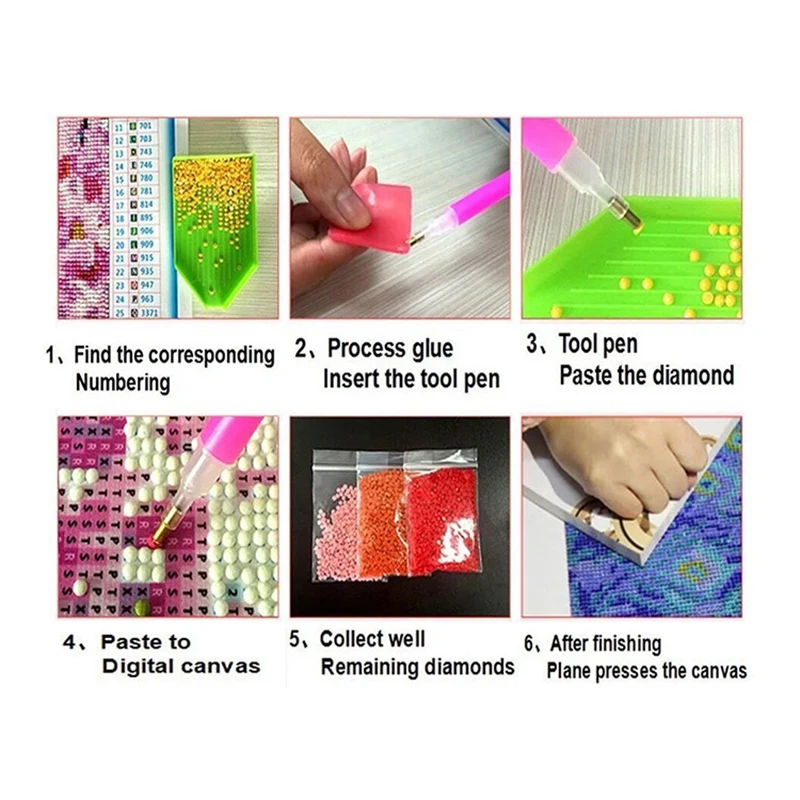 wholesale 5D Diy Diamond painting kits mosai round diamond mosaic pattern picture wall sticker home dec gift | Дом и сад