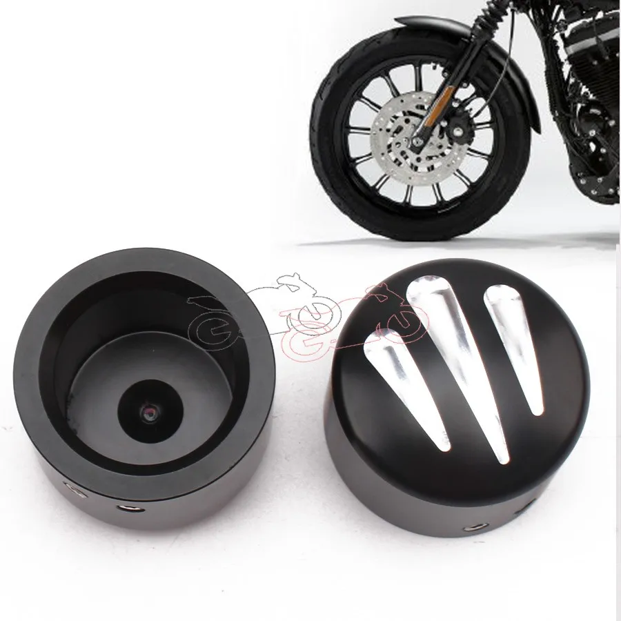 1 шт. мотоциклетная черная алюминиевая крышка передней оси Гайка Крышка Болт для