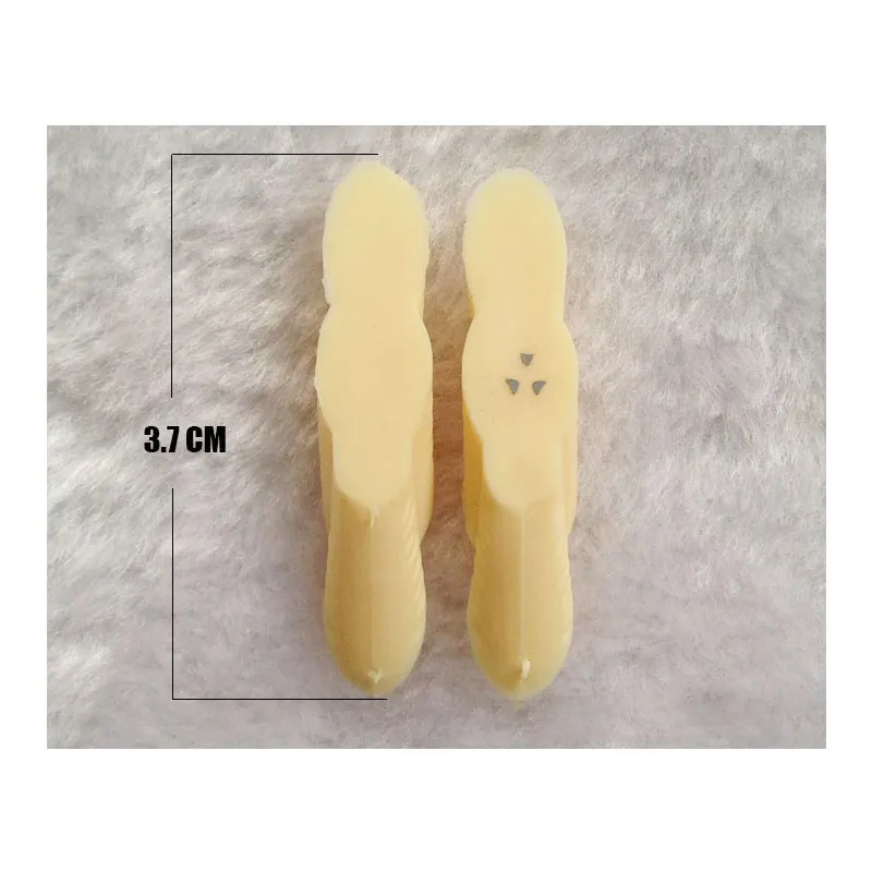 50 шт./лот имитация банана сладких фруктов секция ручной работы ПВХ аксессуары