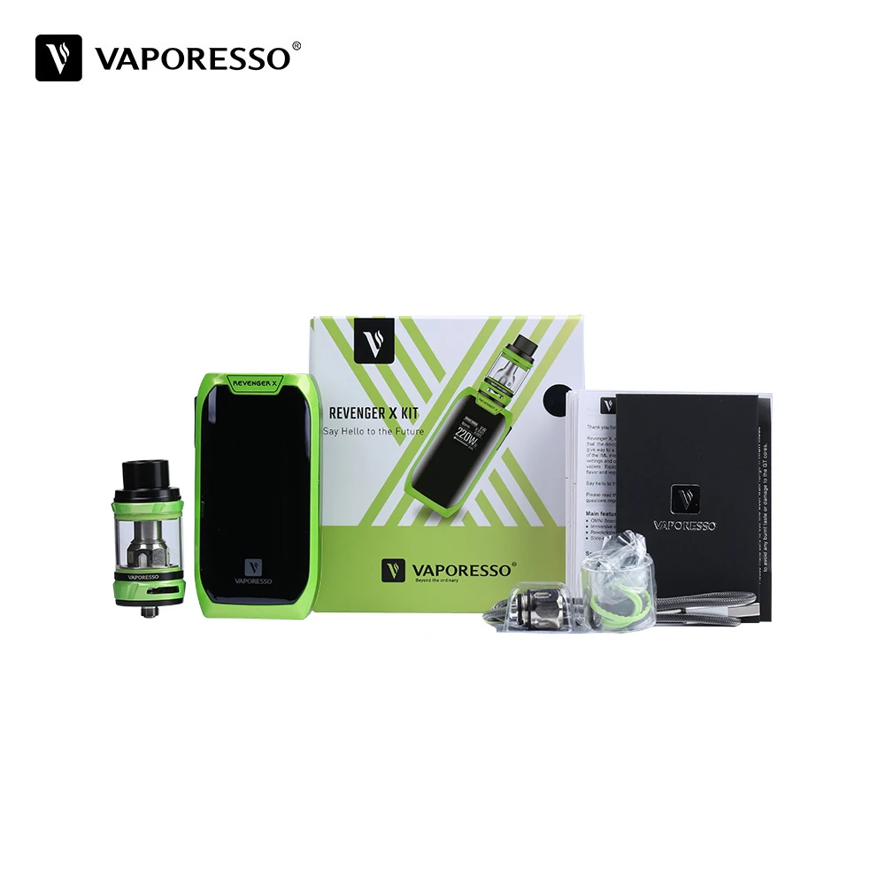 Оригинальный Vaporesso Revenger X комплект 220 Вт с 5 мл NRG Vape Tank и box Mod VS электронные