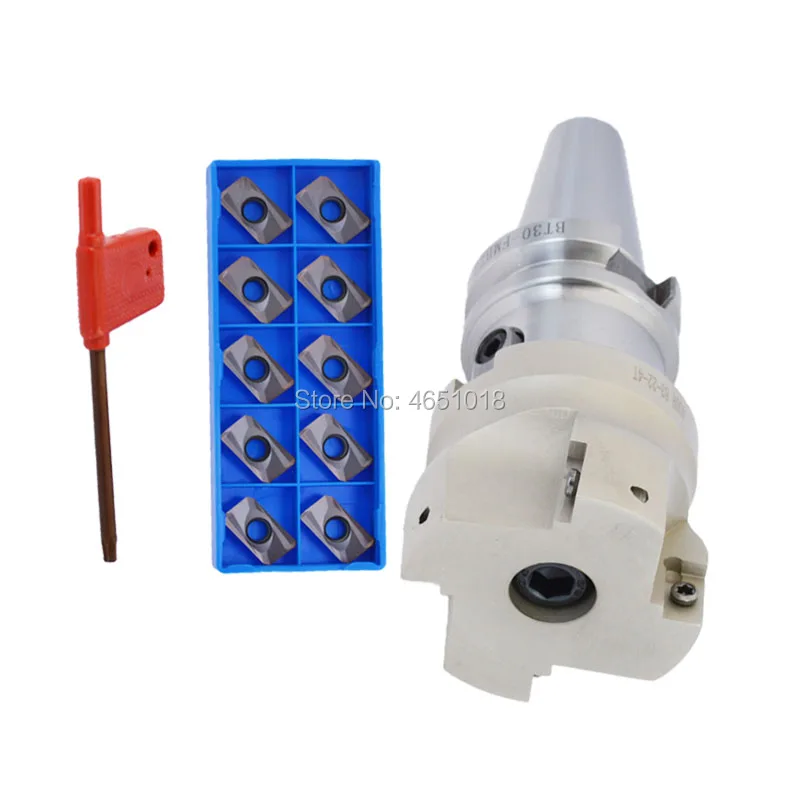 BT30-FMB22-45L 60L Mohs фреза для лица+ BAP400R 50 22 4T 63 22 4T фреза для лица+ 10 шт. APMT1604 H2 Карбидное лезвие