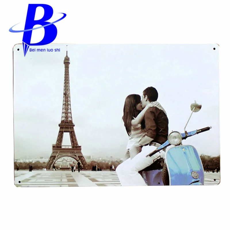 Новый Металл Картина ремесла Олово подписать Винтаж железная пластина