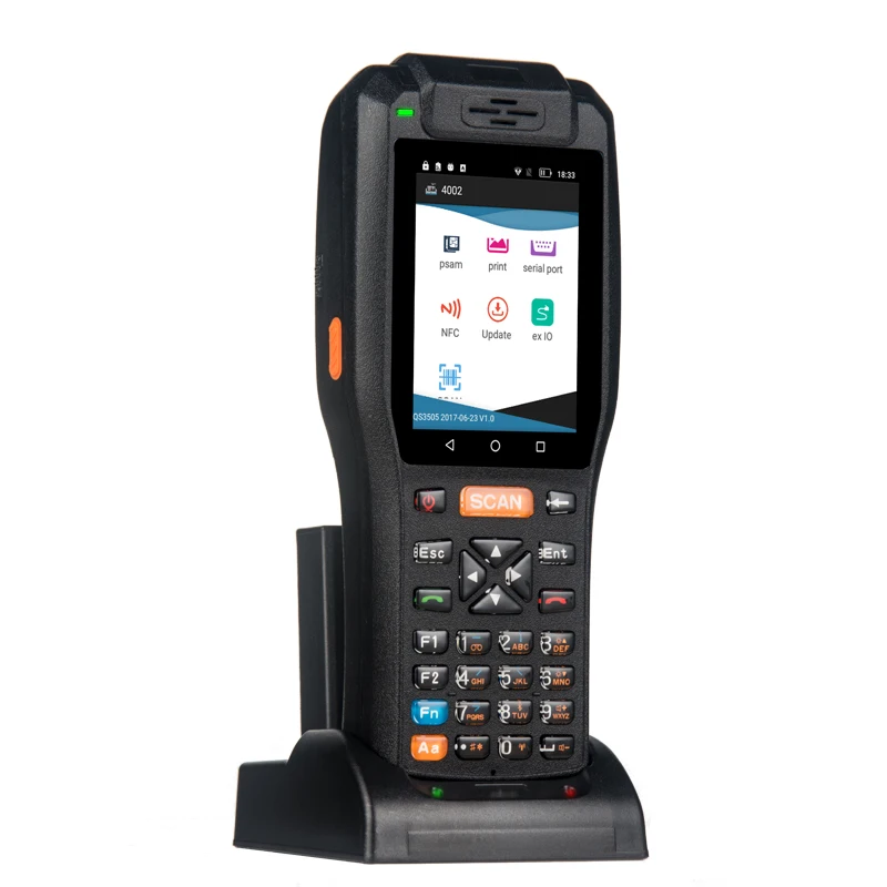 Портативный NFC сканер 2d штрих кода модуль беспроводной Bluetooth Android PDA|android pda|scanner