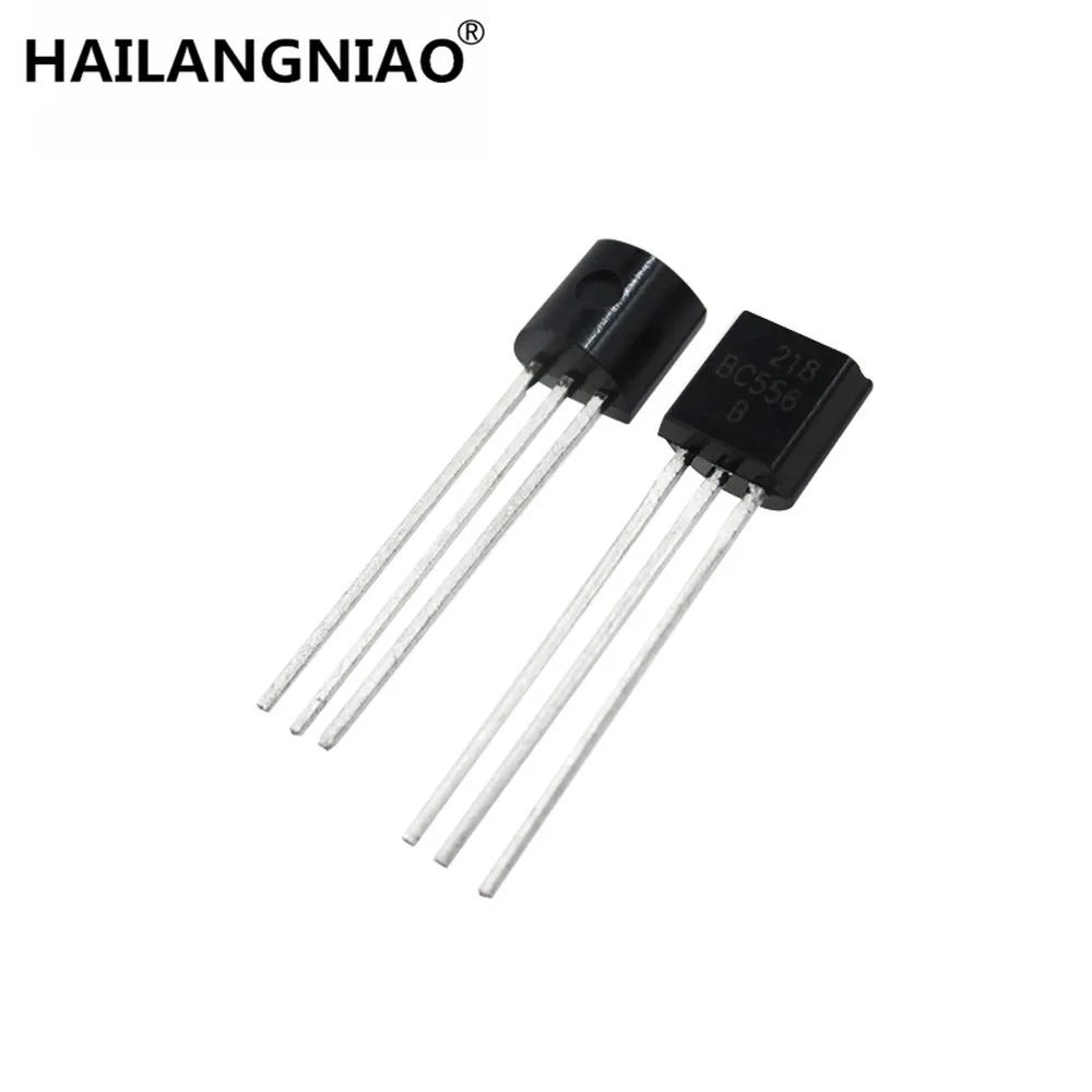 

1000pcs BC556B bc556 0.1A 65V PNP in-line triode transistor TO-92