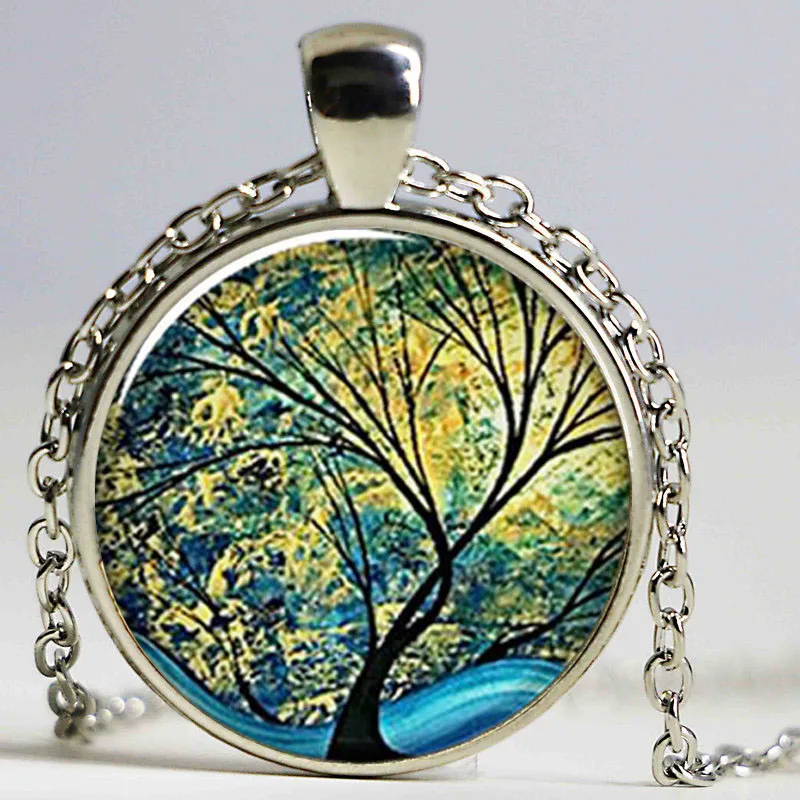 Подвеска в виде апельсинового дерева с улыбающимся лунным деревом подвеска