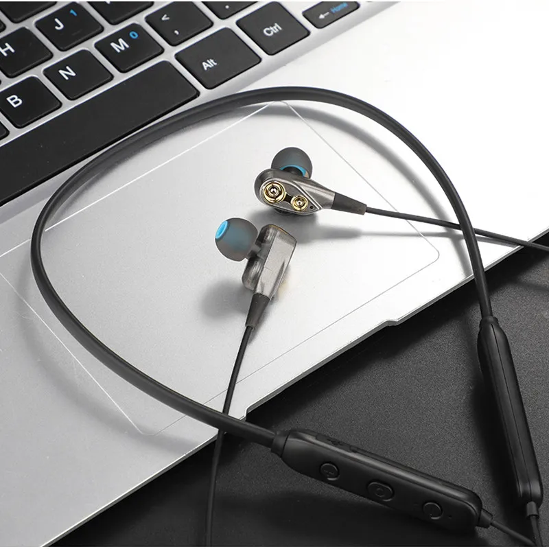 Беспроводная гарнитура Xingshenglong Bluetooth-гарнитура с двойным кольцом и кулоном синим