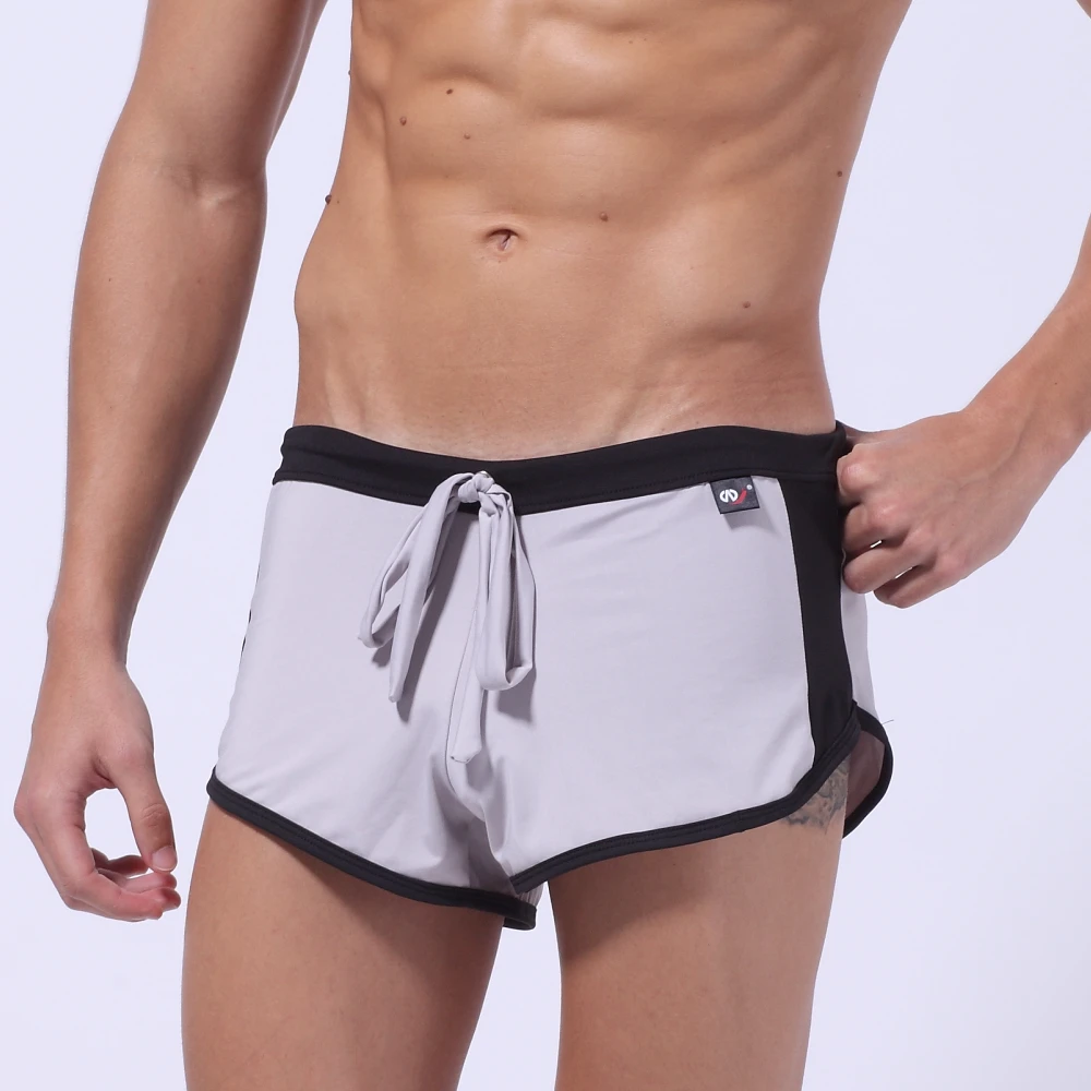 

2018 Summer New Men's Beach Casual Style Loose Boxer Shorts Household Slip Men's Board Shorts Male Short Polyester Quick Dry