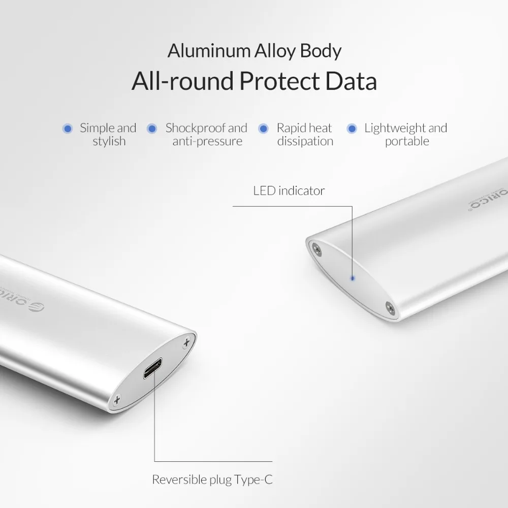ORICO M.2  Micro B,  SSD     Mac, Linux,  , USB3.0, MacOS