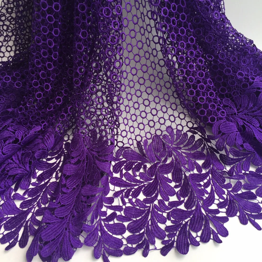 Последние африканские шнур хлопок высокое качество Французский гипюр кружевной