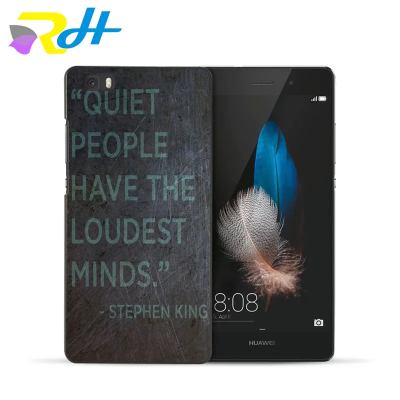 Для funda Huawei P10 чехол вдохновляющая серия для P9 lite Coque Etui Модный Lite