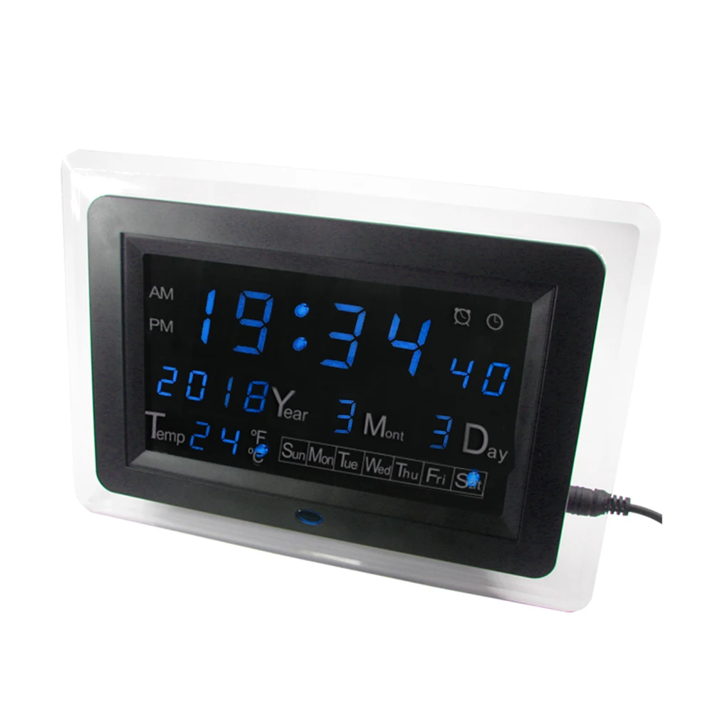 ECL-1227 0,5 дюймов красный зеленый синий DIY электронные часы DIY Набор Календарь Температура английская панель дисплей DIY электронные часы