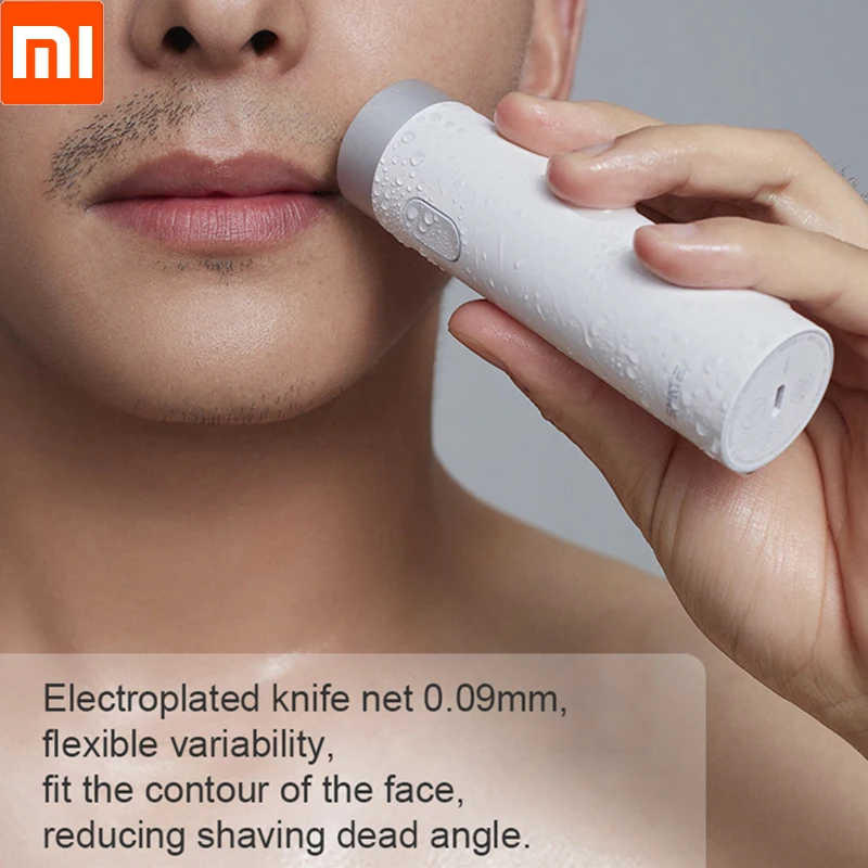 Xiaomi бритва Smate турбина бритва электрическая Мужская перезаряжаемая борода нож Мини студентка Xiaomi электрическая бритва чистая