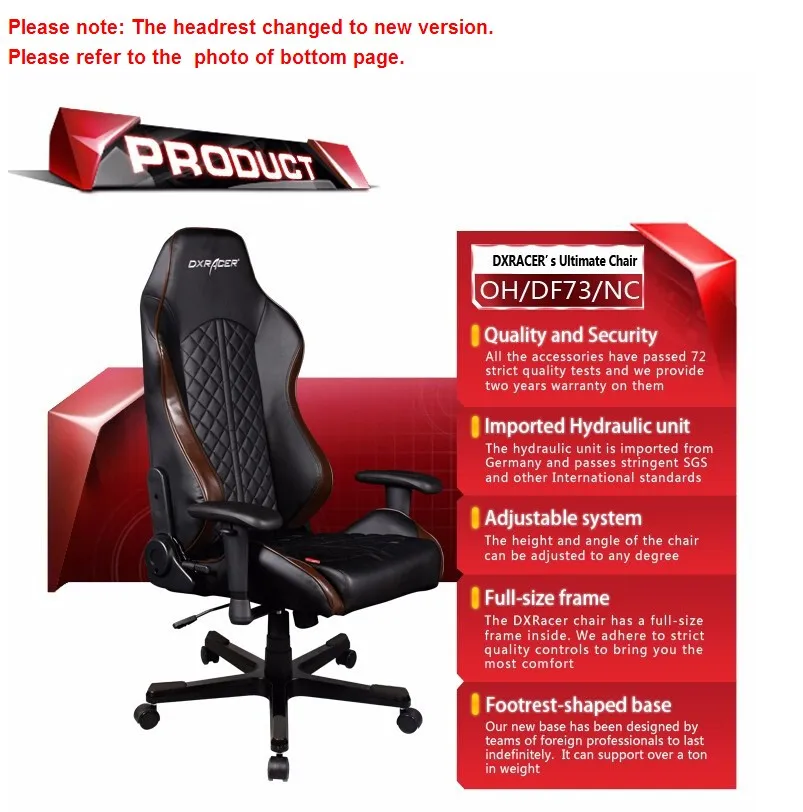 Стул Di sharp, DXRacer DF73 boss