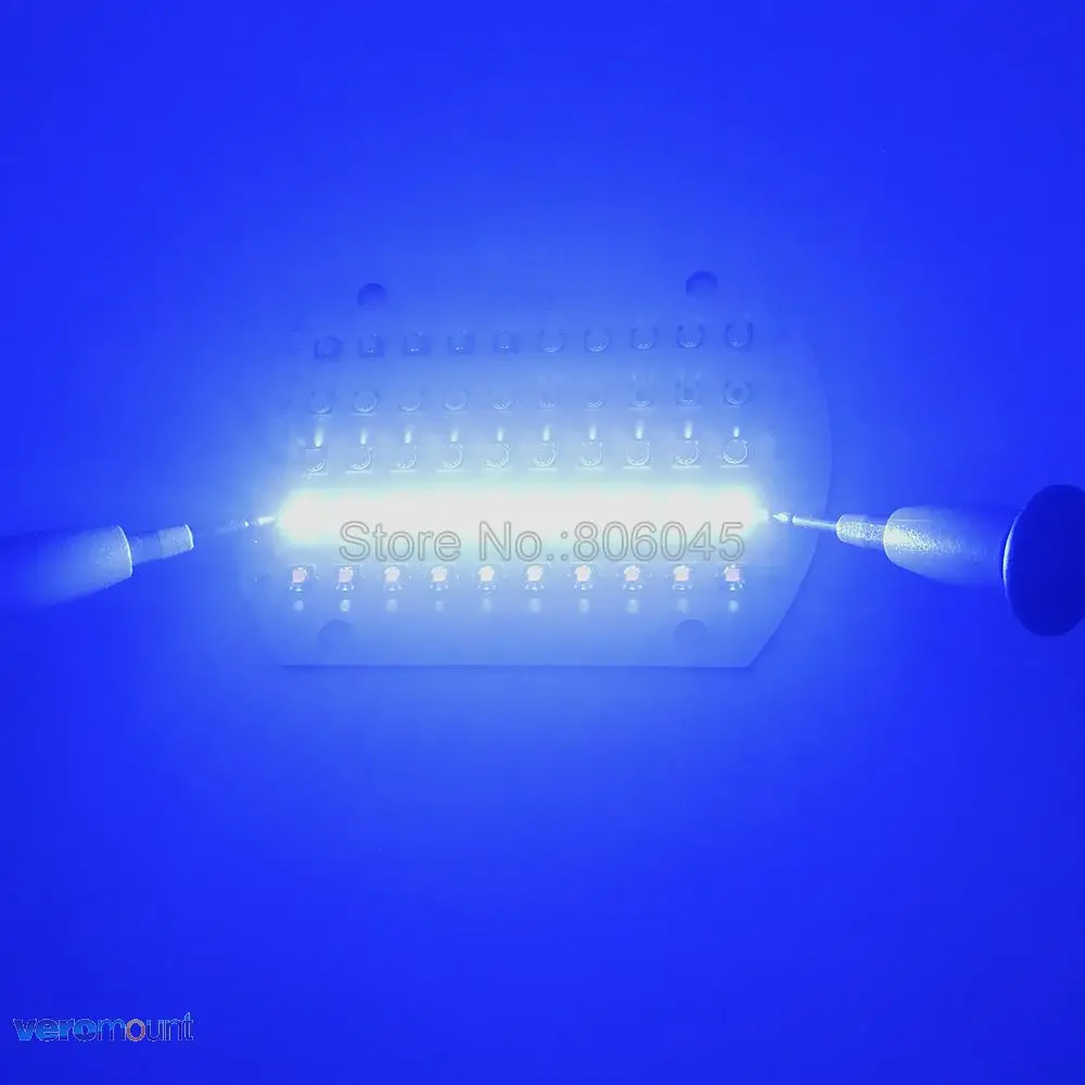 5 каналов аквариум 50 LED s эмиттер ламсветильник Cree XPE XP E 4500K 450NM Epi светодиодный 395NM