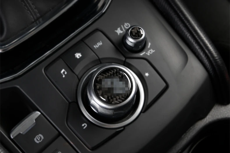 Для MAZDA 6 ATENZA M6 2014 2019 высококачественные аксессуары из углеродного волокна для