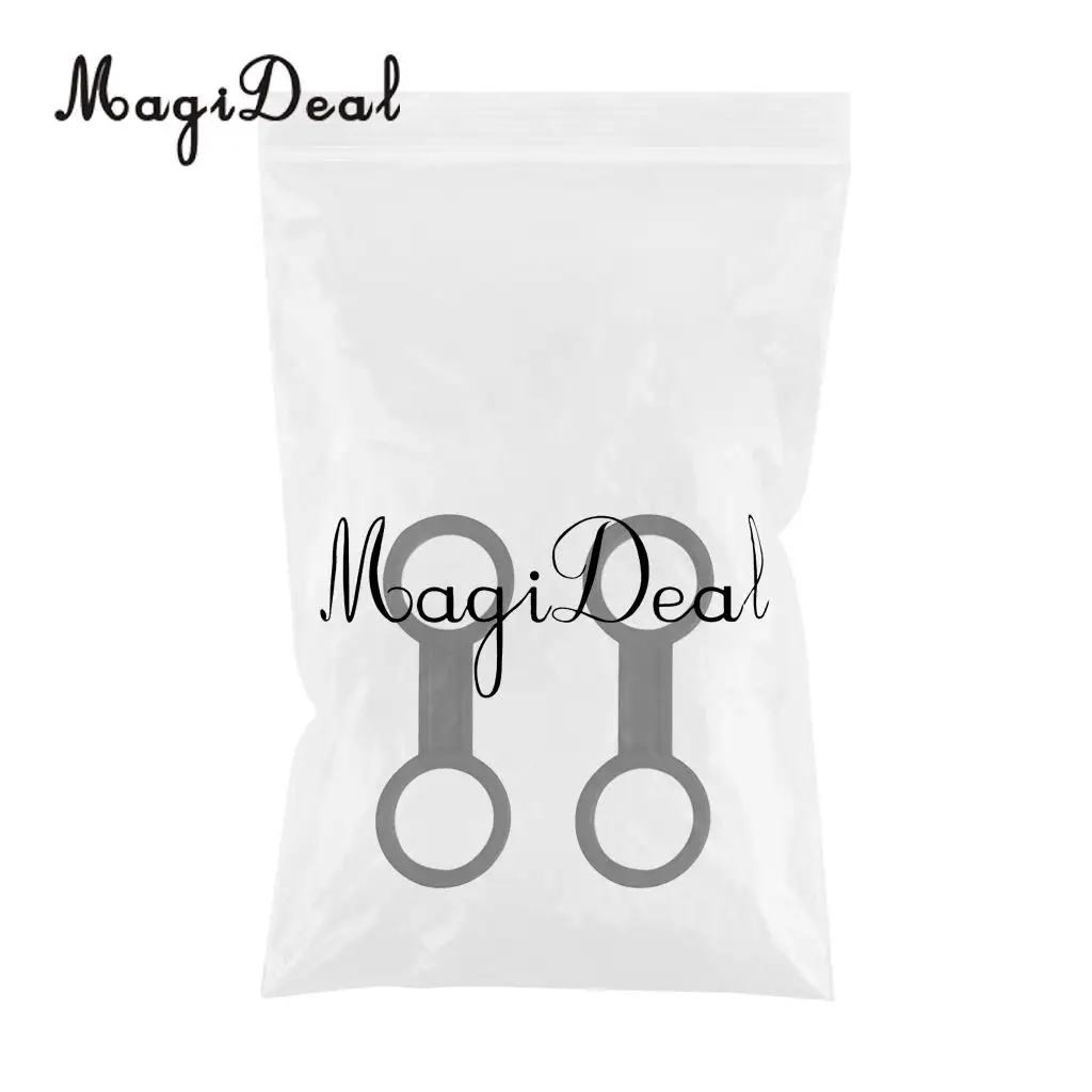 MagiDeal высокое качество 2 шт. гибкая силиконовая маска для подводного плавания и