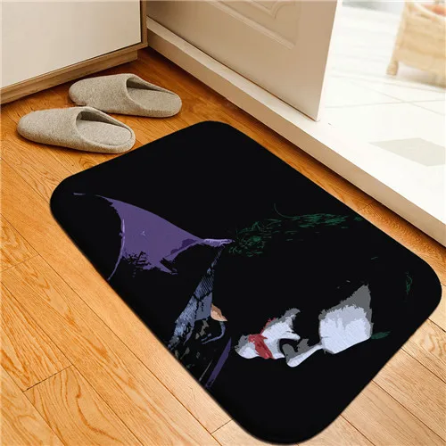Style 11 Аниме Suicid Squa Joker, напольный коврик, дверной коврик, нескользящий ковер, кровать для гостиной, дома, кухни, напольный коврик для улицы - Цвет: Style 11