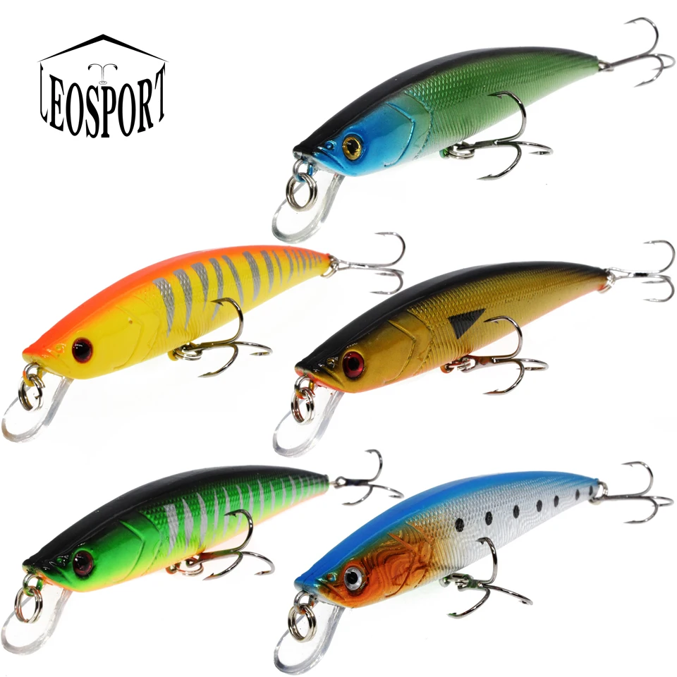 LEOSPORT 1 шт. 11 см 10 г искусственная плавучая приманка на гольяна тугая рыболовная