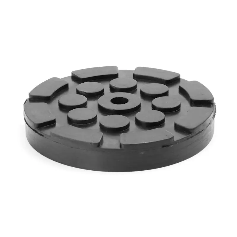 

Black Rubber Jacking Pad For Car Lift Anti-slip Surface Tool Rail Protector Heavy Duty