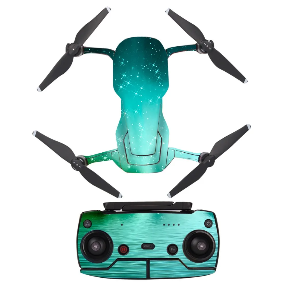 Blue Sky DJI Mavic Air стикер s батарея наклейка пульт дистанционного управления кожа