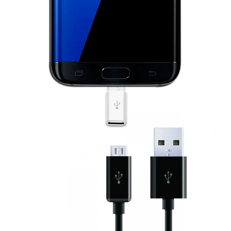 Новинка 2 шт. USB 3 1 Тип C папа к Micro Женский адаптер конвертер Разъем DC128| |