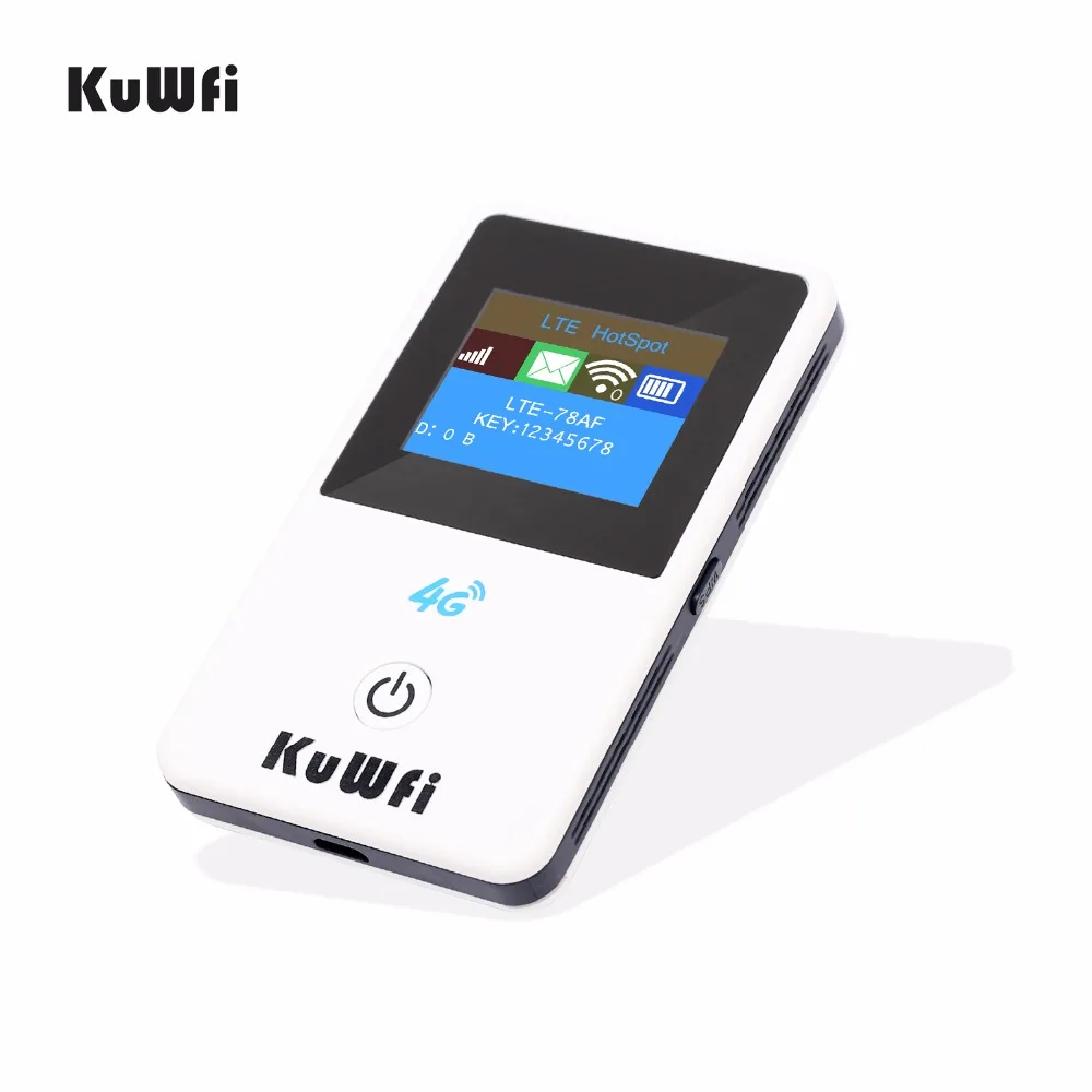 Беспроводной роутер KuWFi 4G разблокированный 3G/4G FDD/TDD Wifi мобильный Hotsport переносной