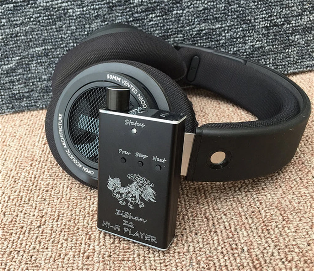 Новый DIY MP3 Zishan Z2 игрок без потерь музыка HiFi плеера Поддержка усилитель для