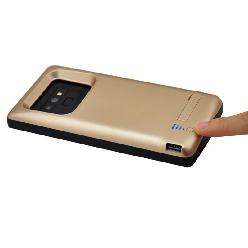 NTSPACE 5000 мАч Внешний аккумулятор Зарядка чехол для samsung Galaxy Note 9 батарея Чехол портативный резервный банк питания крышка