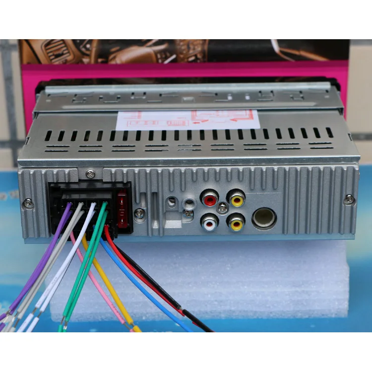 Автомагнитола 12 В 1080P стерео FM зарядное устройство MP3 MP4 MP5 аудио видео USB AUX 1 DIN|radio