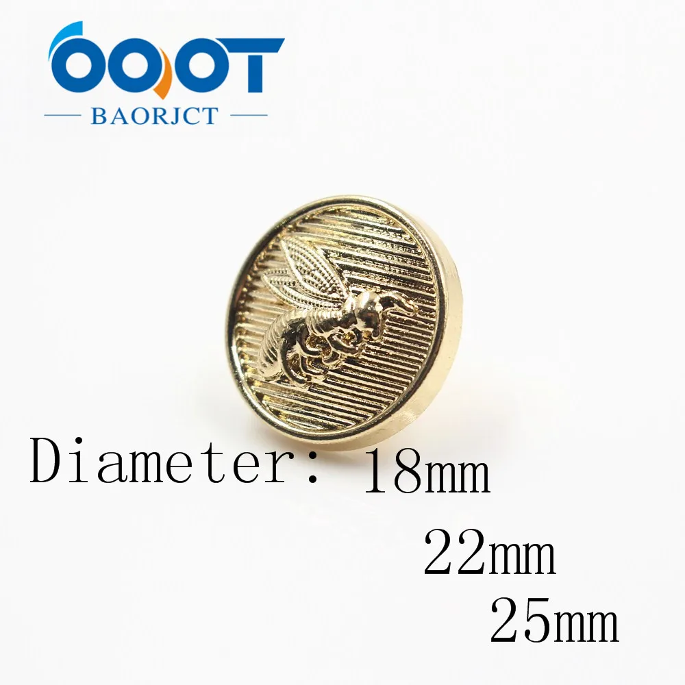 OOOT BAORJCT A-18321-431 10 шт. 18/22/25 мм высококачественные классические модные металлические